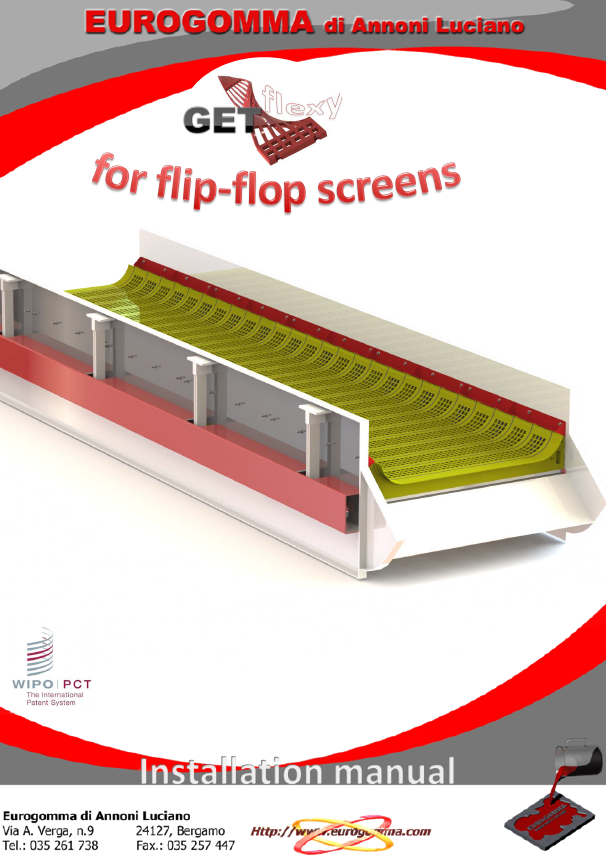 Installation Manual for flip flop screens